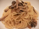 富山ランチ サンタディコマール 和風きのこパスタ UP