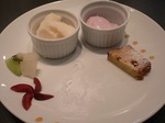 富山ランチ サンタディコマール @デザートセット